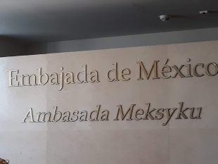 Nasi uczniowie w Ambasadzie Meksyku