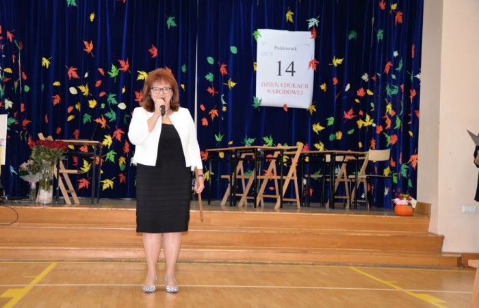 Pani Dyrektor przemawia